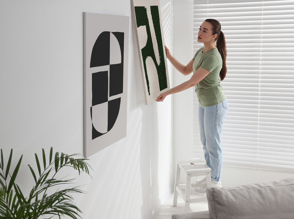 Sztuka zawieszania obrazów wieloczęściowych: Praktyczny przewodnik