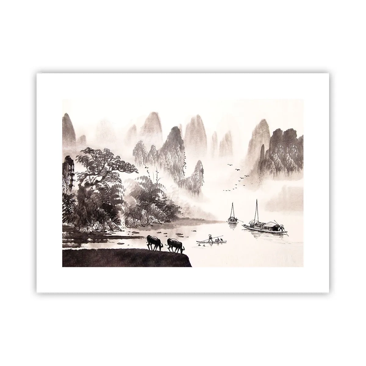 Plakat - Egzotyczna codzienność Wschodu - 40x30 cm