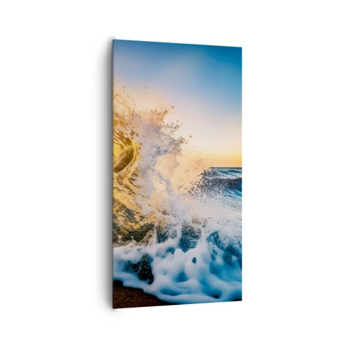 Obraz na płótnie - Zabawa na piasku - 65x120 cm