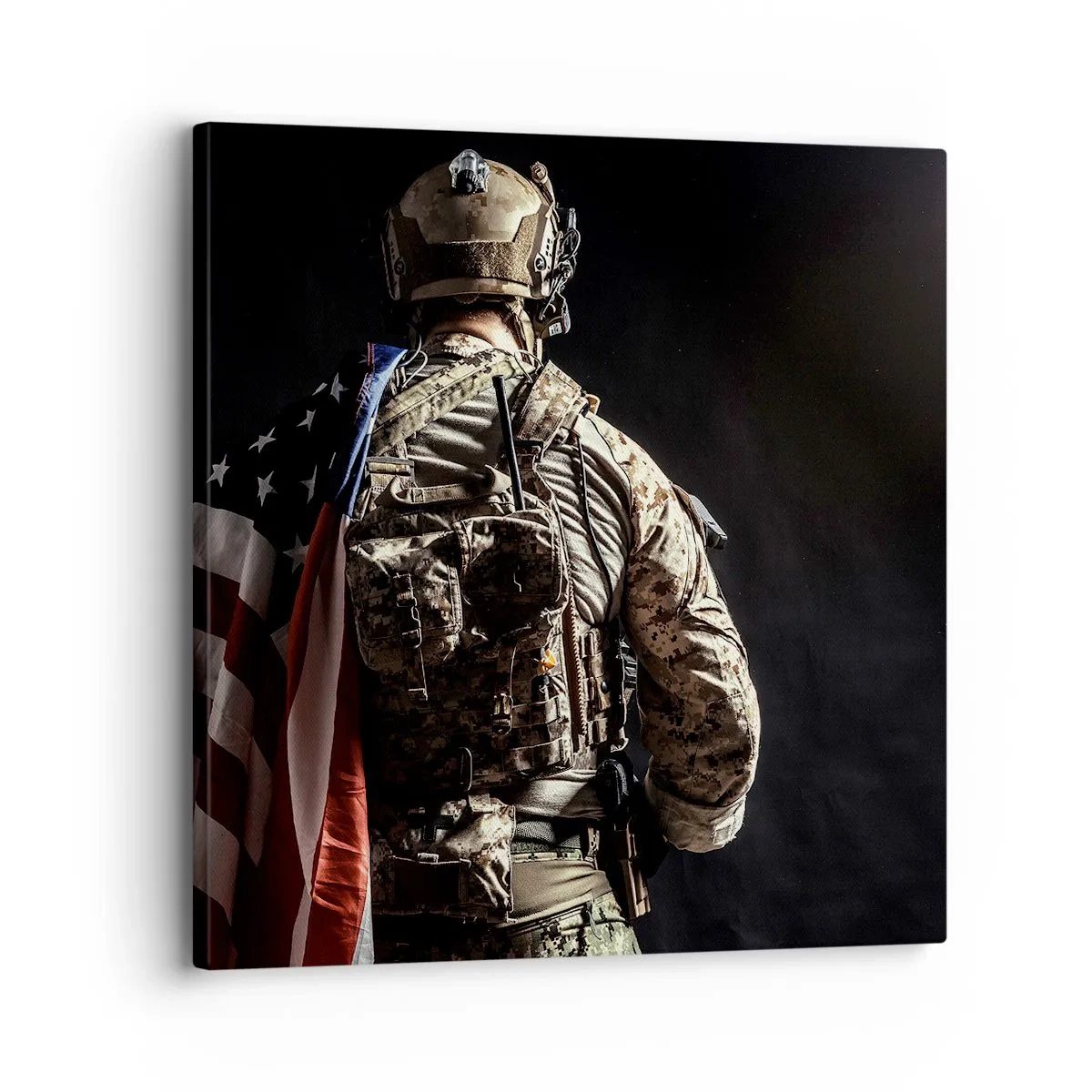 Obraz na płótnie - Właśnie dlatego - 30x30 cm