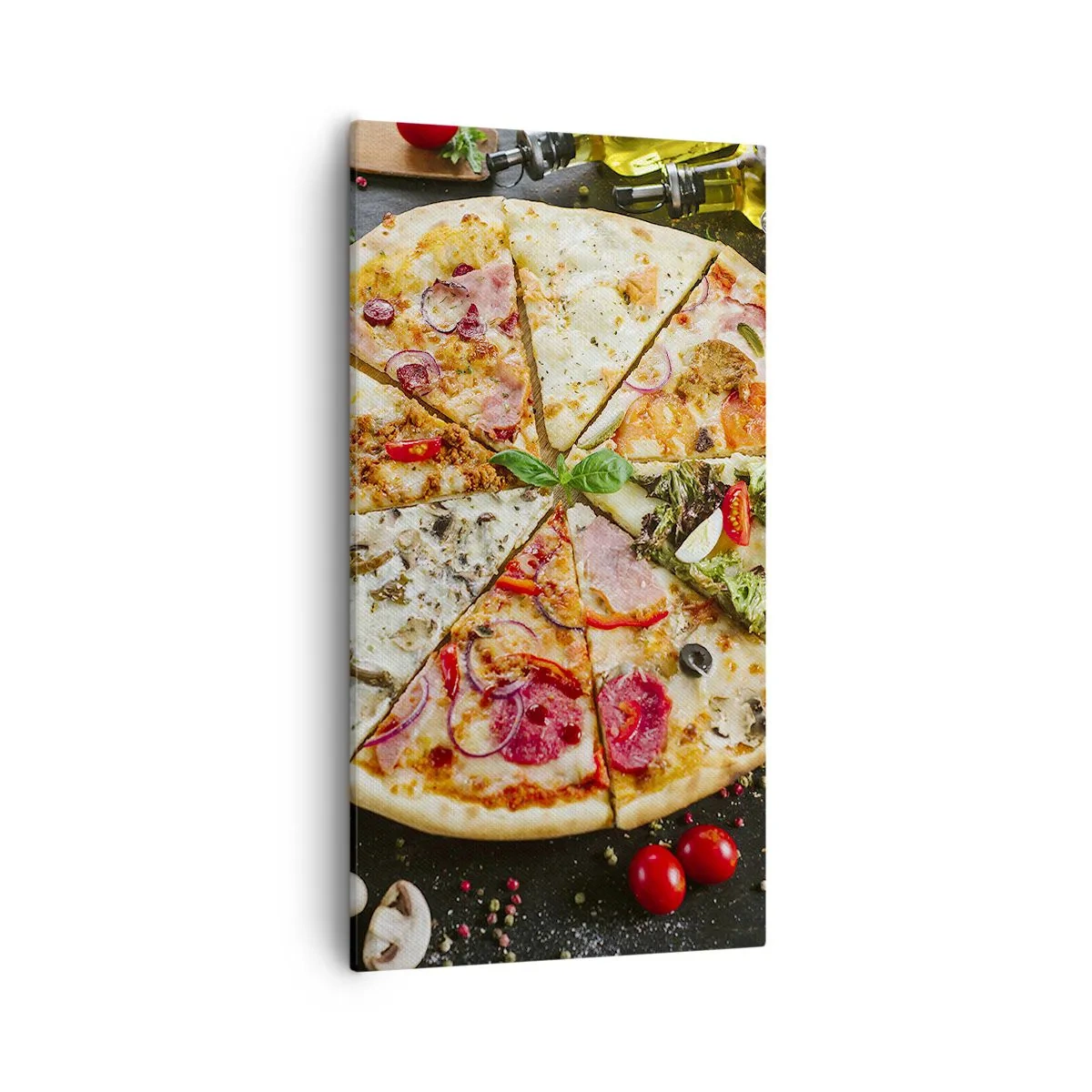 Obraz na płótnie - Wachlarz smaków - 55x100 cm