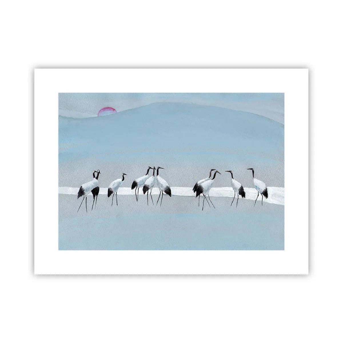 Plakat - Po gorącym dniu - 40x30 cm