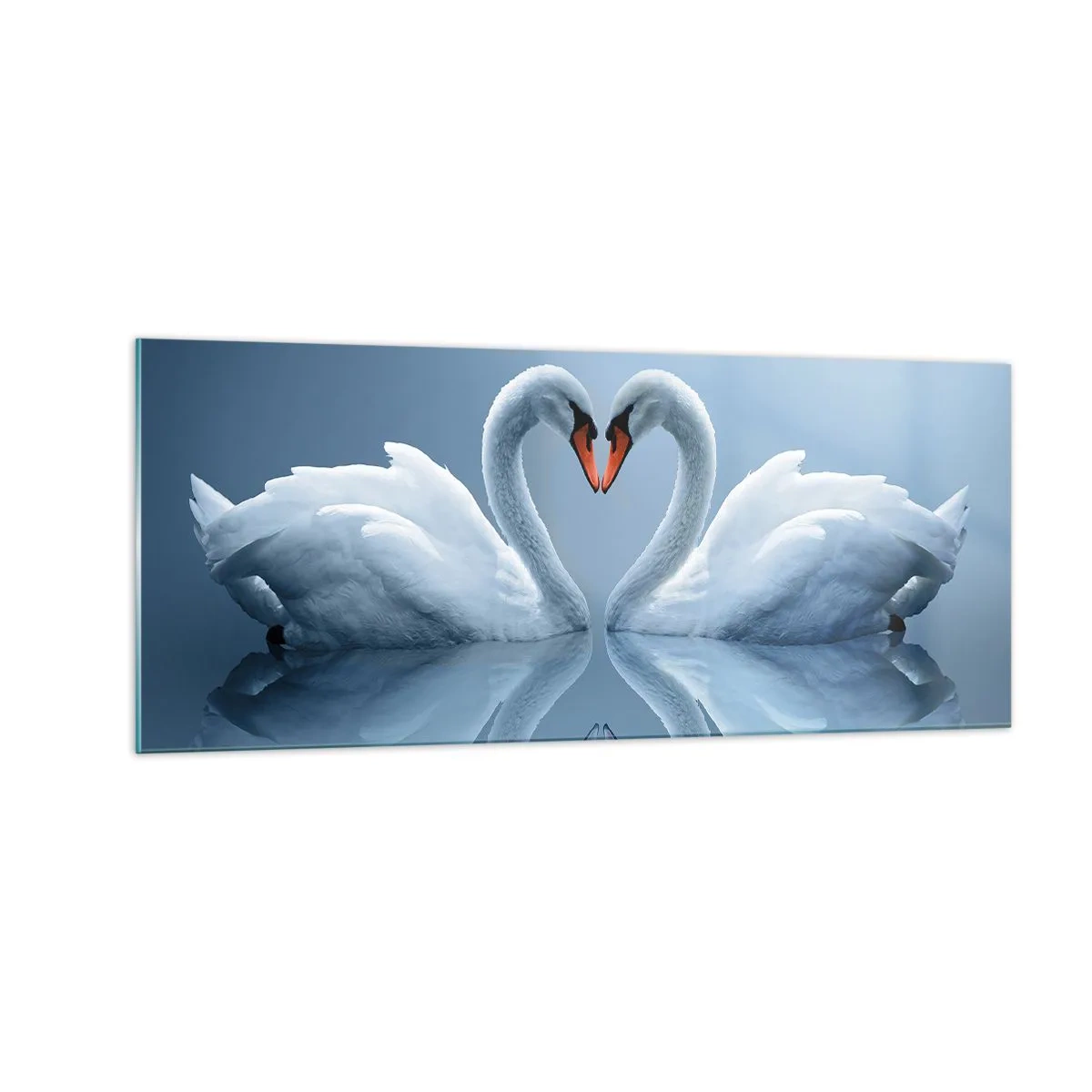 Obraz na szkle - Czas na miłość - 100x40 cm