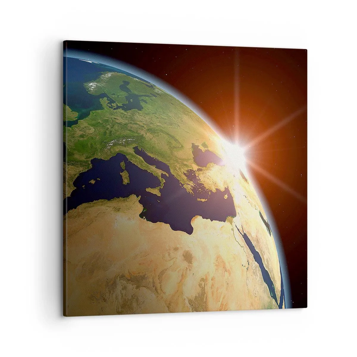 Obraz na płótnie - Wschód słońca - 50x50 cm