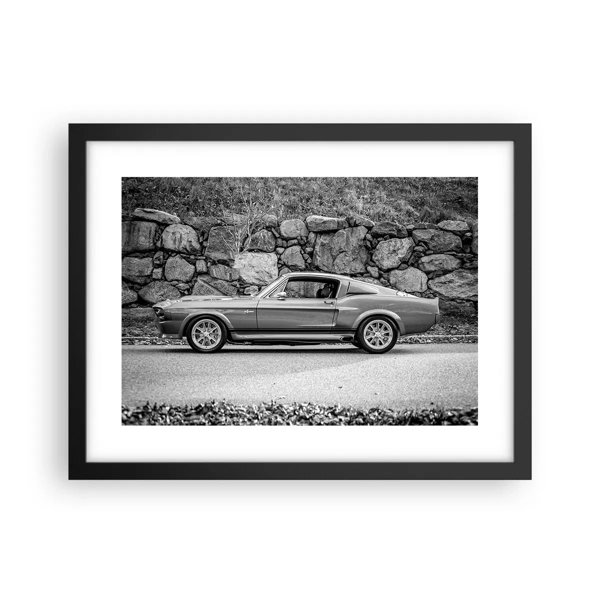 Plakat w czarnej ramie - Legenda lat 60. - 40x30 cm