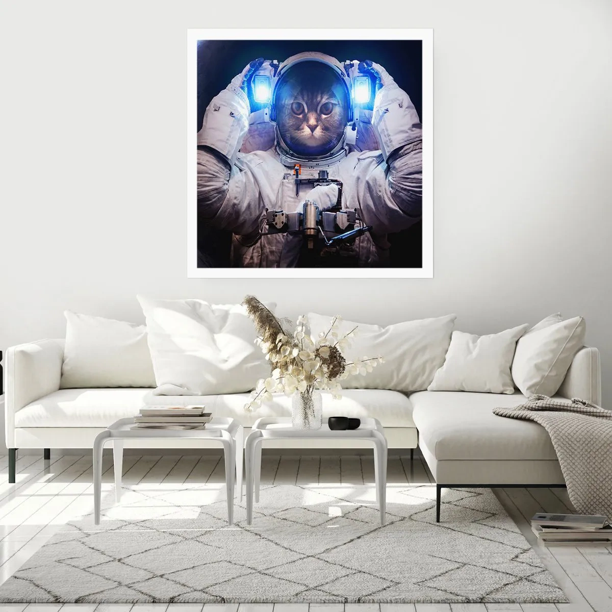 Plakat - Houston, macie problem - 60x60 cm