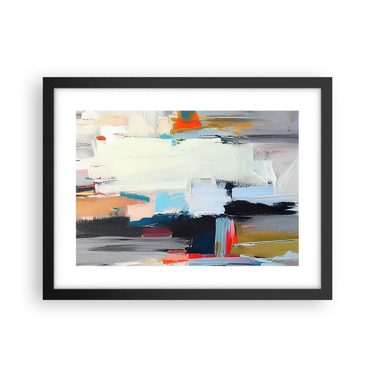 Plakat w czarnej ramie - Jest metoda? - 40x30 cm