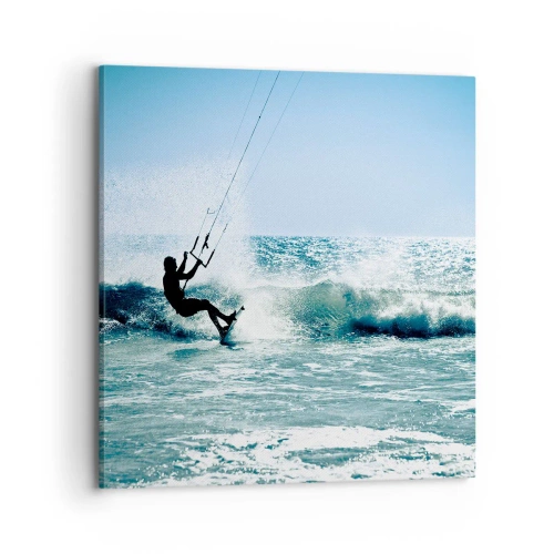 Obraz na płótnie - Daj się ponieść - 70x70 cm