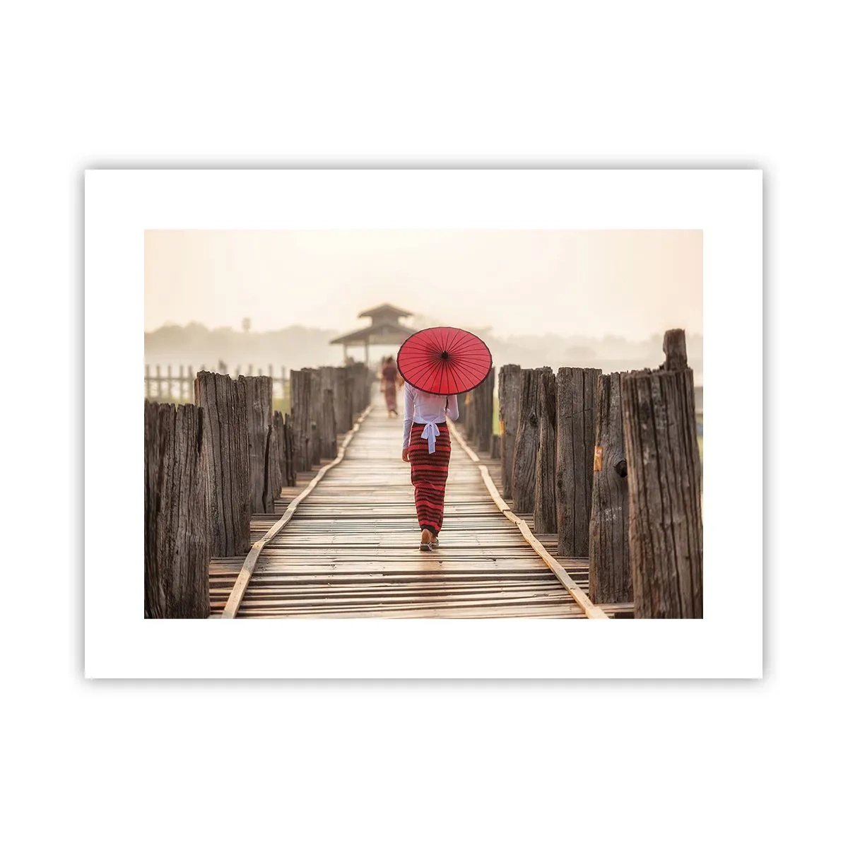 Plakat - Na starym moście - 40x30 cm