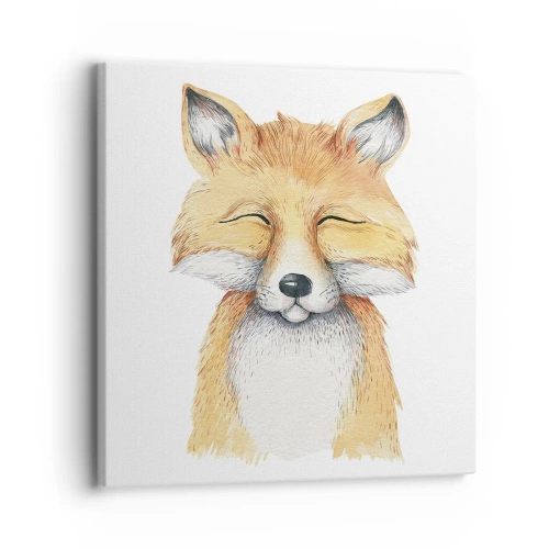 Obraz na płótnie - Lisie humory - 30x30 cm
