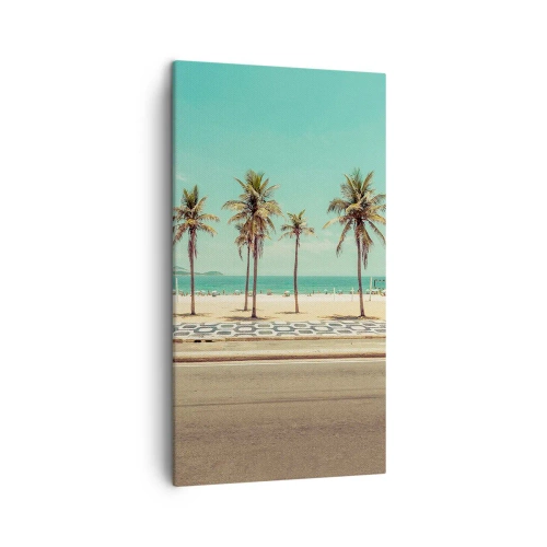 Obraz na płótnie - Na straży plaży - 45x80 cm