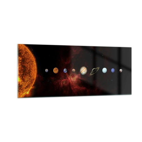 Obraz na szkle - Nasza okolica - 100x40 cm