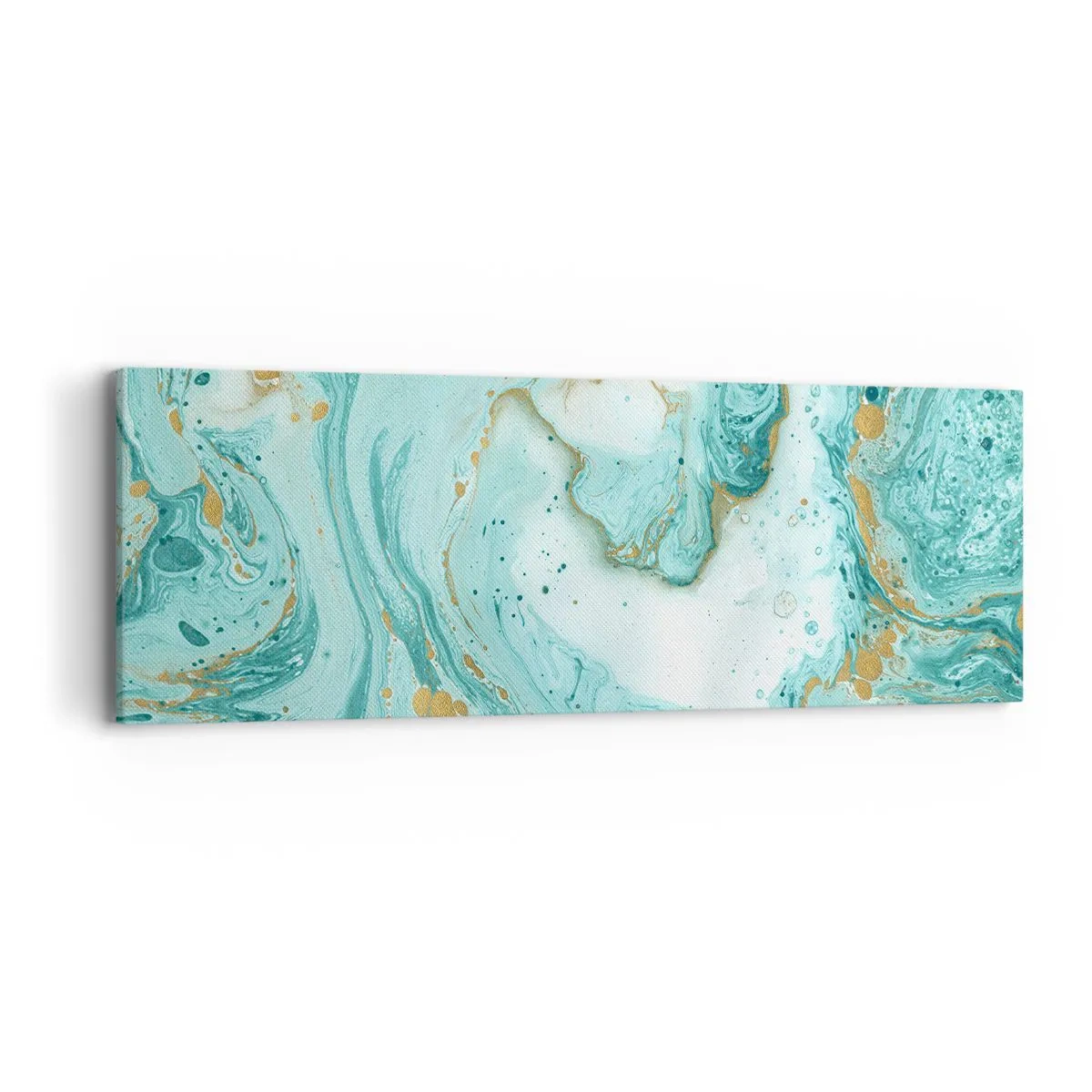 Obraz na płótnie - Pod wielką falą z epoki Edo - 90x30 cm