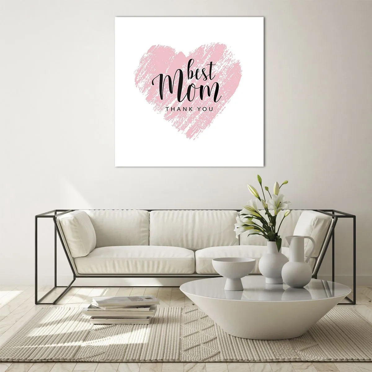 Obraz na szkle - Zawsze odpowiedni moment - 30x30 cm