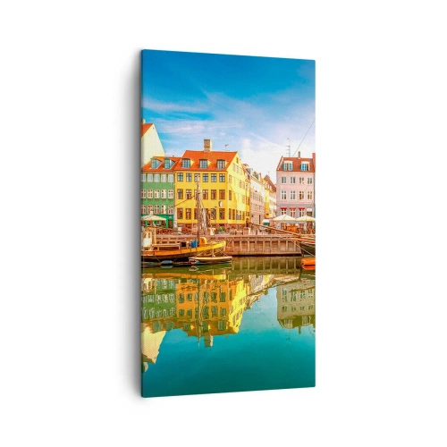 Obraz na płótnie - Nad wodą gładką jak lustro - 45x80 cm