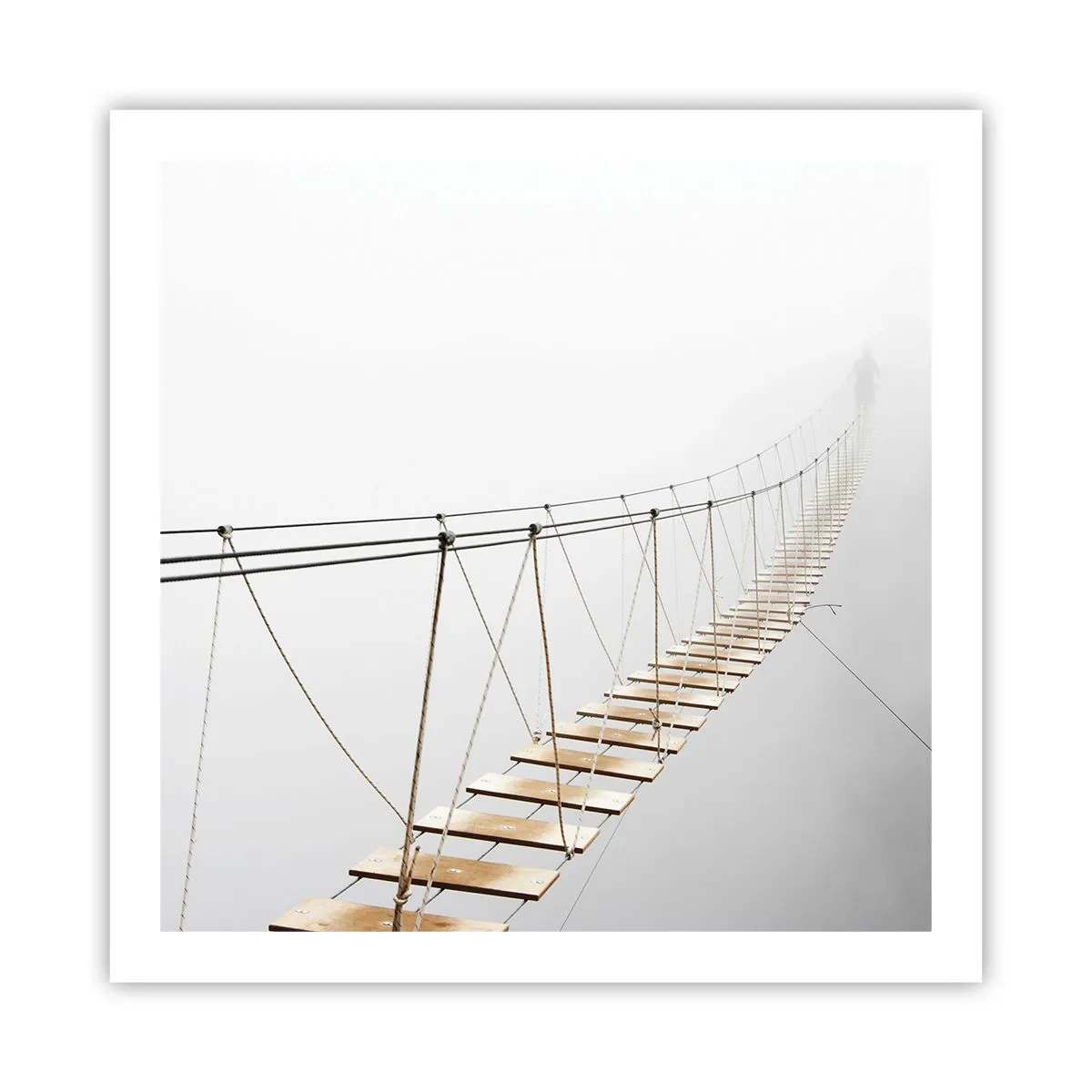 Plakat - Dokąd cię zaprowadzi? - 60x60 cm