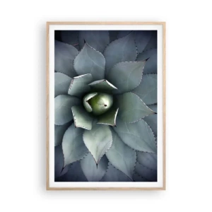 Plakat w ramie jasny dąb - Wabi i przestrzega - 70x100 cm