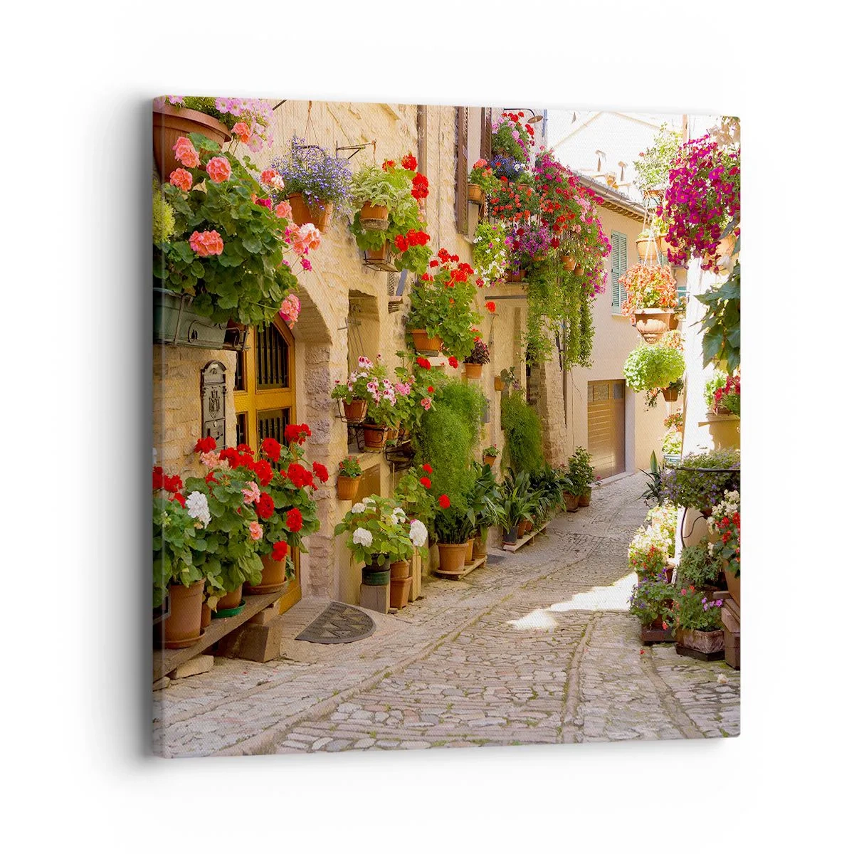 Obraz na płótnie - W kwiatów powodzi - 40x40 cm