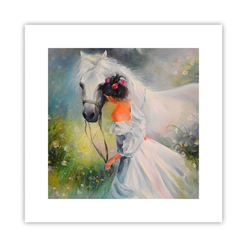 Plakat - Jak z pięknego snu - 30x30 cm