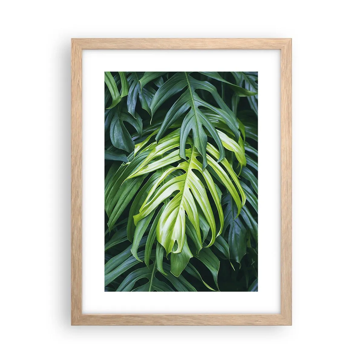 Plakat w ramie jasny dąb - Zanurzyć się w świeżości - 30x40 cm