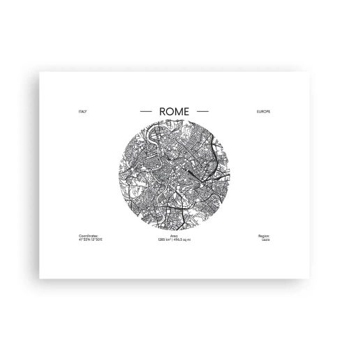 Plakat - Anatomia Rzymu - 40x30 cm