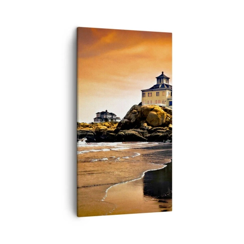 Obraz na płótnie - Elegancja zachodniego wybrzeża - 45x80 cm