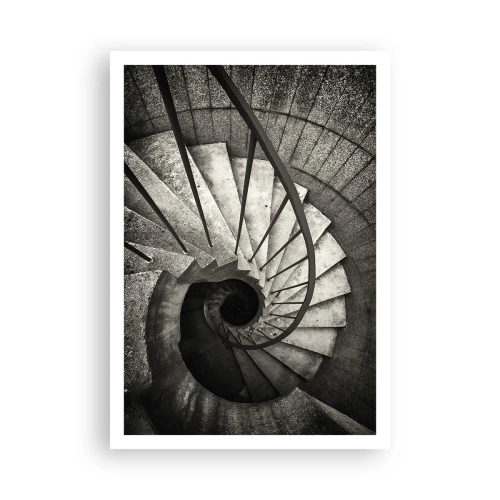 Plakat - Schodami w górę, schodami w dół - 70x100 cm
