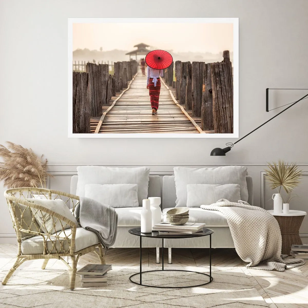 Plakat - Na starym moście - 40x30 cm