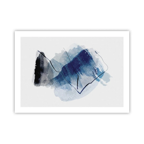 Plakat - Lodowa góra - 70x50 cm