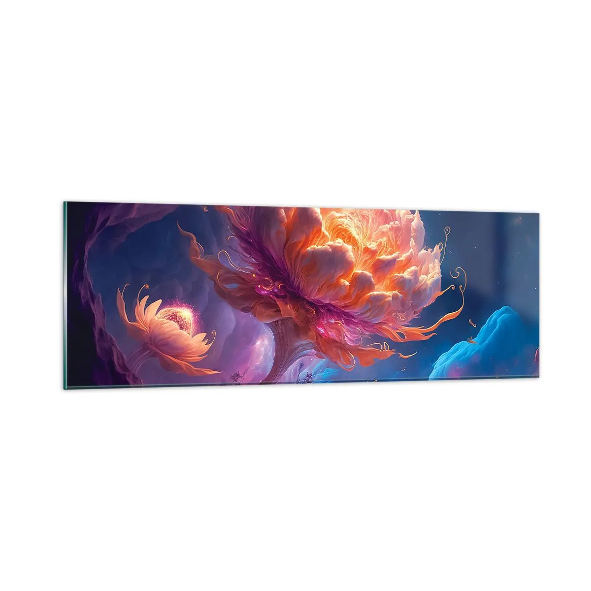 Obraz na szkle - Inny świat - 90x30 cm