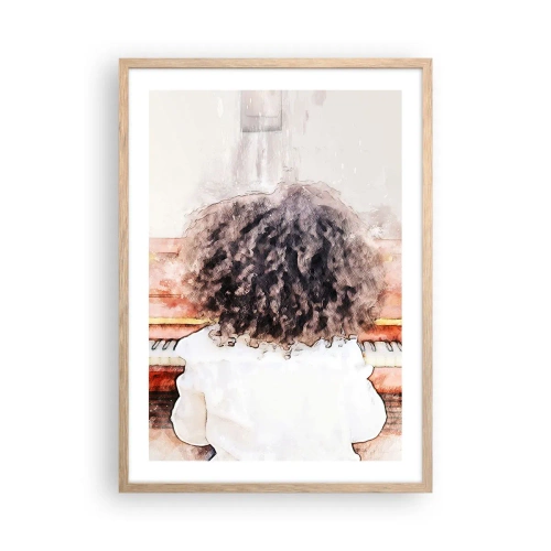 Plakat w ramie jasny dąb - W nowym świecie - 50x70 cm