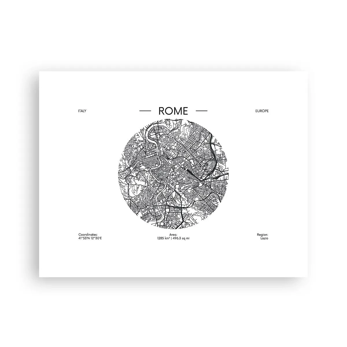 Plakat - Anatomia Rzymu - 40x30 cm