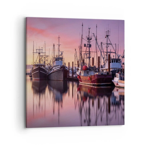 Obraz na płótnie - Przed kolejnym dniem - 70x70 cm