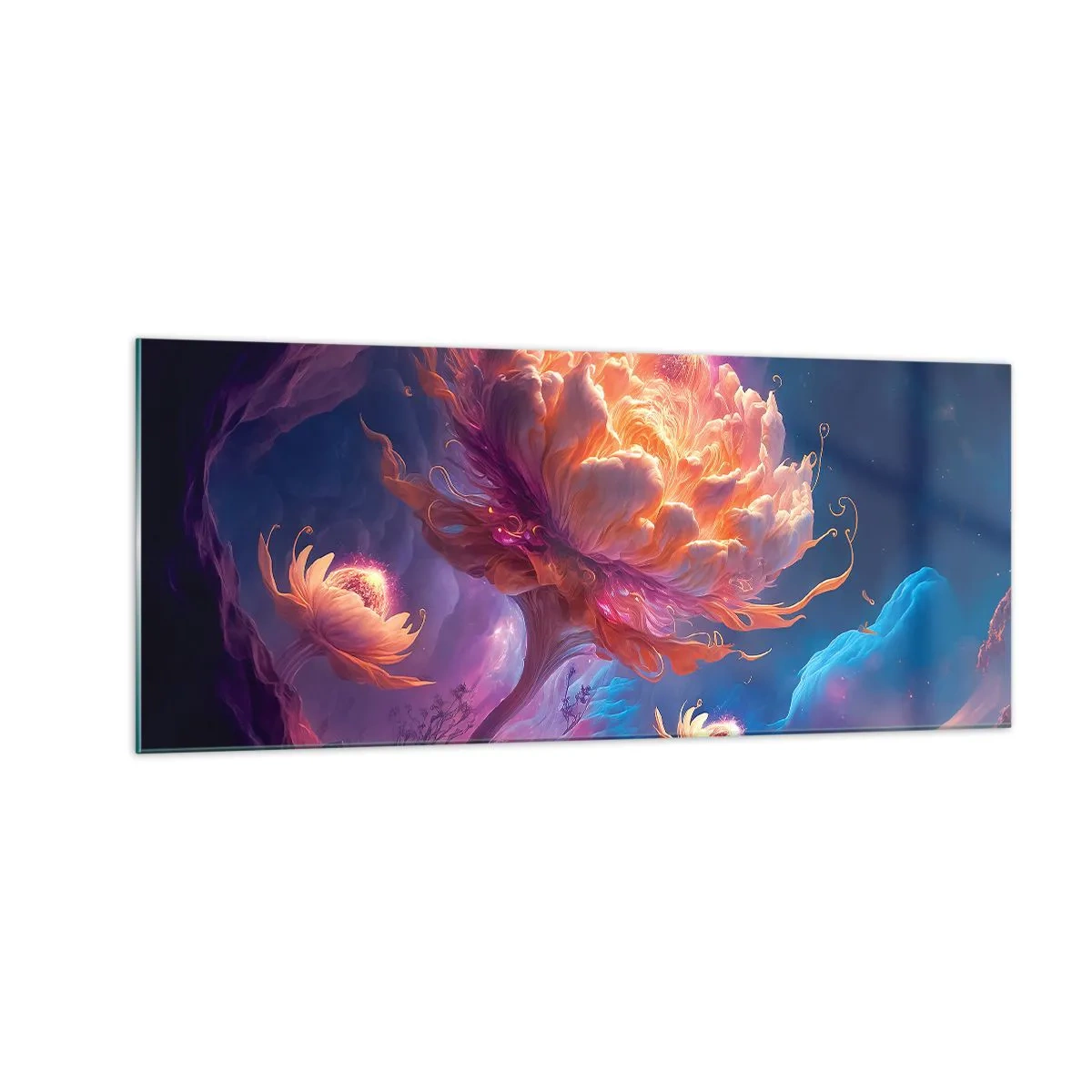 Obraz na szkle - Inny świat - 100x40 cm