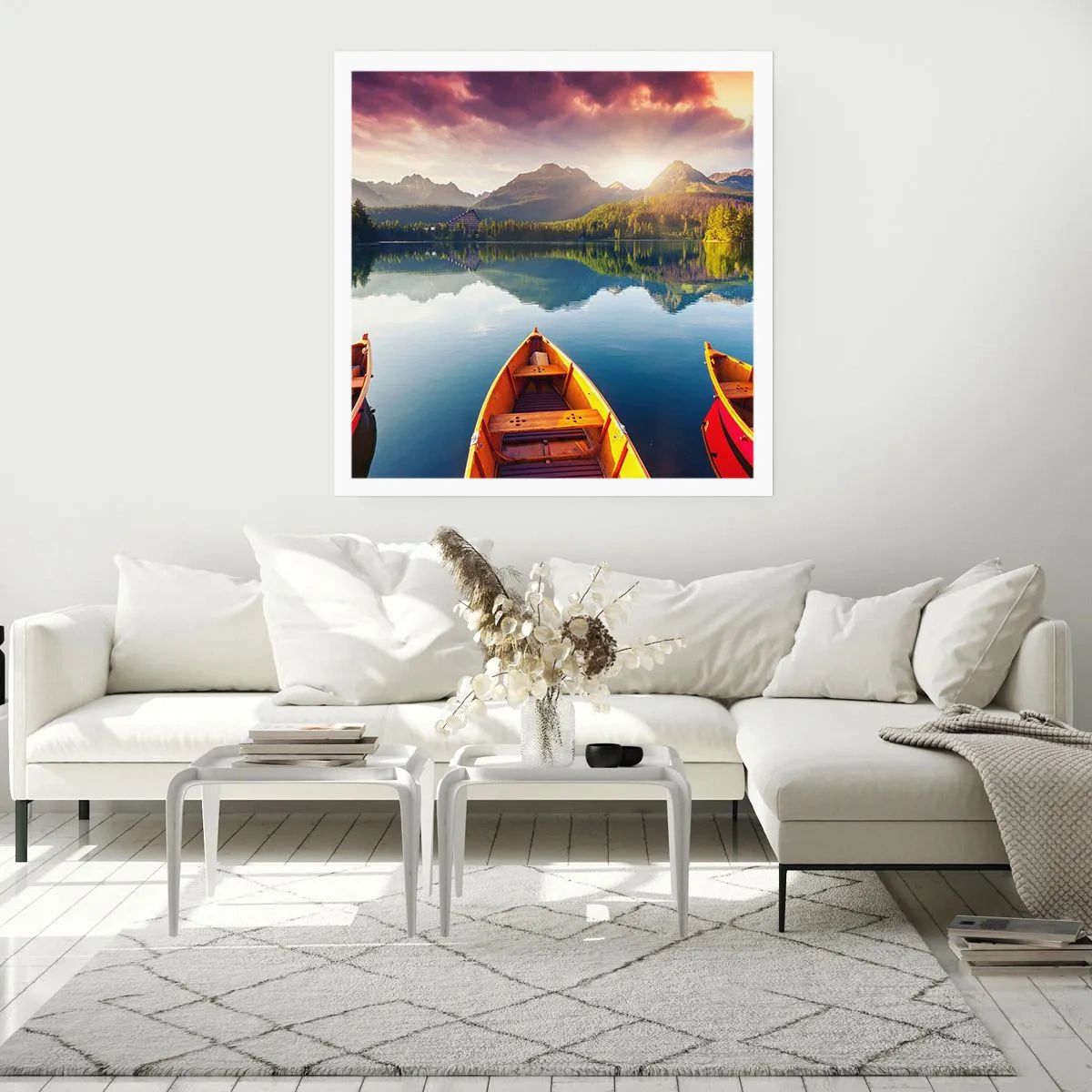 Plakat - Nic przeciw naturze - 60x60 cm