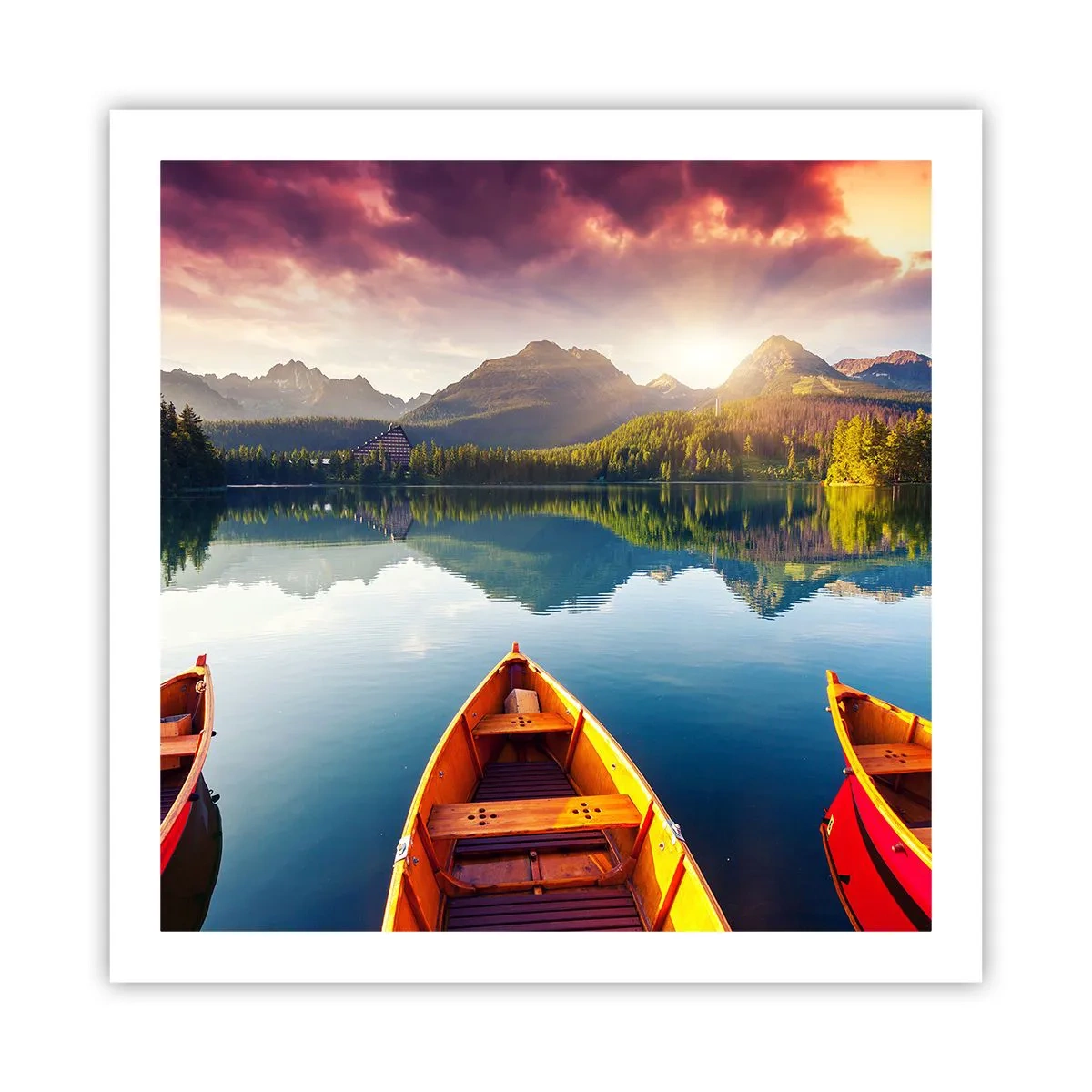 Plakat - Nic przeciw naturze - 60x60 cm