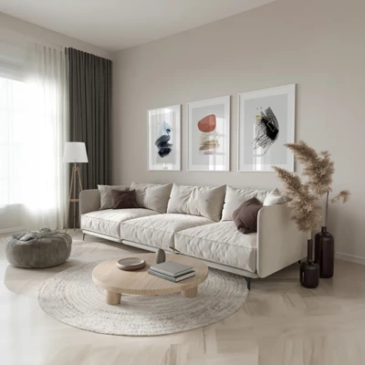 Elegant and cosy - Inspiracja do salonu