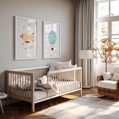 Newborn's bedroom   - Inspiracja do pokoju dziecięcego