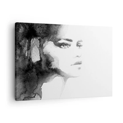 Obraz na płótnie - Stworzona z tajemnicy i mgły - 70x50 cm