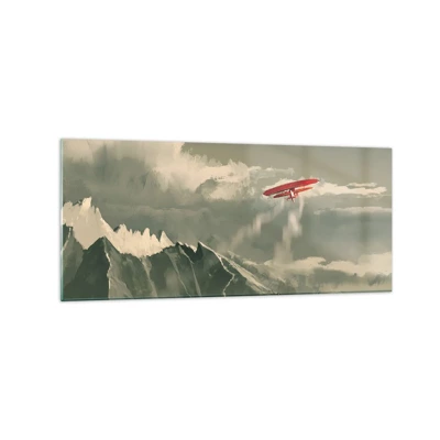 Obraz na szkle - Nieustraszony pionier - 120x50 cm