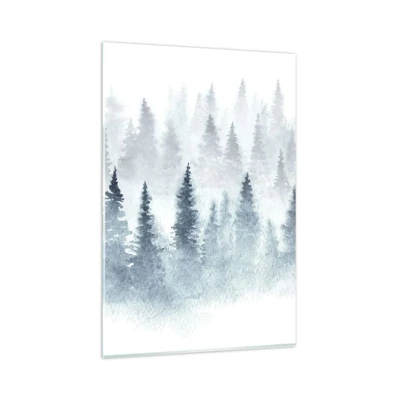 Obraz na szkle - Otulone mgłą - 80x120 cm