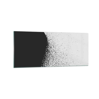 Obraz na szkle - Ruch cząsteczek - 120x50 cm