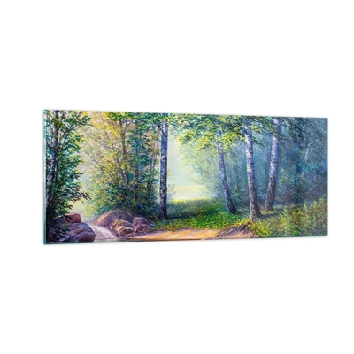 Obraz na szkle - Sielankowa sceneria - 100x40 cm