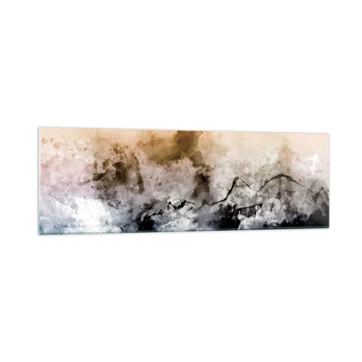 Obraz na szkle - Zatopione w tumanie mgły - 160x50 cm