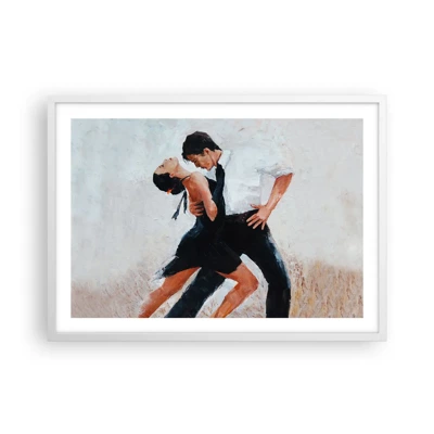 Plakat w białej ramie - Tango mych marzeń i snów - 70x50 cm