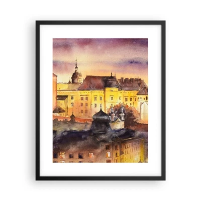 Plakat w czarnej ramie - Historia i baśń - 40x50 cm