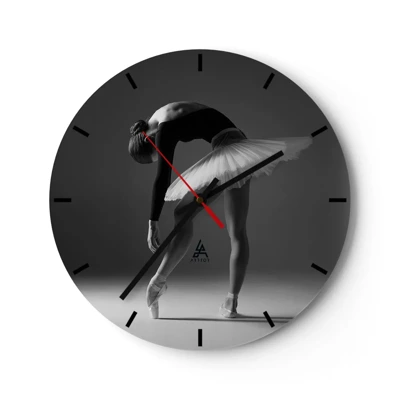Zegar ścienny - Bella balerina - 30x30 cm