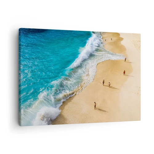 Obraz na płótnie - A potem słońce, plaża… - 70x50 cm