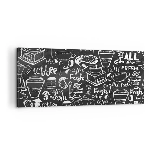 Obraz na płótnie - All you need is… - 100x40 cm