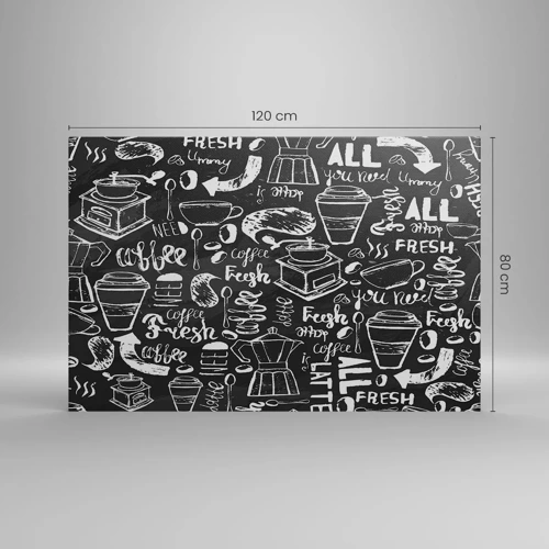 Obraz na płótnie - All you need is… - 120x80 cm